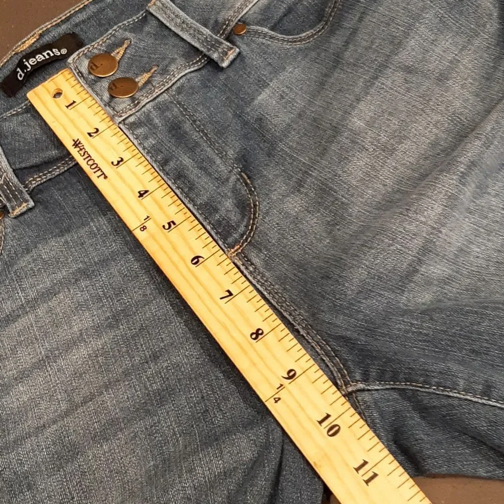 D. JEANS Denim Bermuda Shorts